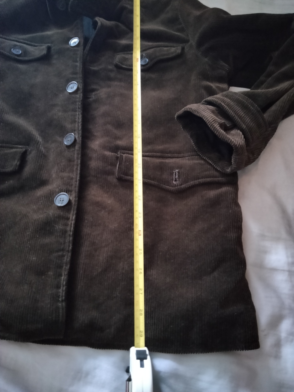 French hunting Jacket Corduroy Jacket Size 36